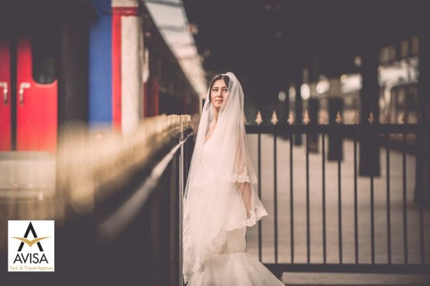 ۹ منطقه زیبای استانبول برای گرفتن عکس‌های فضای باز عروسی