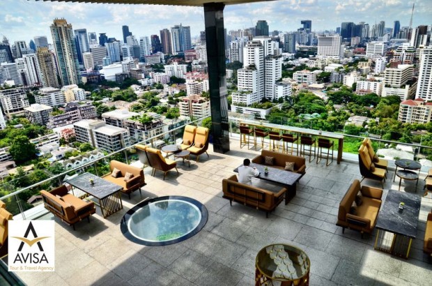 رستوران‌های مقرون‌ به‌ صرفه روی پشت بام با نمای خیره کننده؛ بانکوک