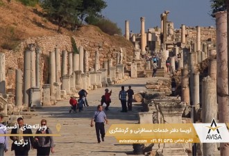 شهر تاریخی افسوس را در سفر به کوش آداسی ببینید؛ ترکیه 