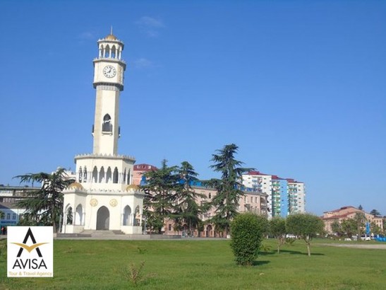 برج چاچا در گرجستان، افسانه شهر باتومی