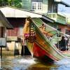 قایق سواری در مسیر‌های آبی بانکوک