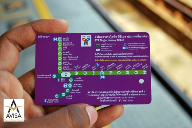 راهنمای استفاده از متروی BTS Skytrain بانکوک؛ در سفر به تایلند