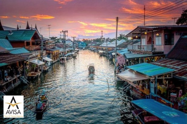 راهنمای گردش در بازار شناور آمفاوا در بانکوک