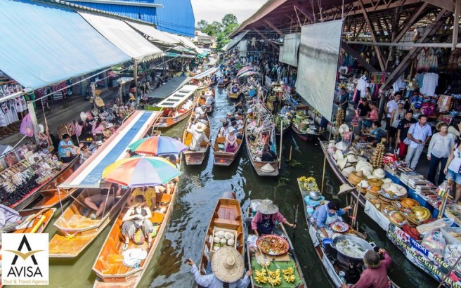 معرفی بهترین بازارهای شناور بانکوک