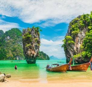 تجربه قایق سواری جذاب در تایلند