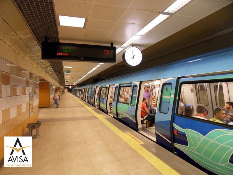 دسترسی به منطقه آسیایی استانبول از طریق مترو