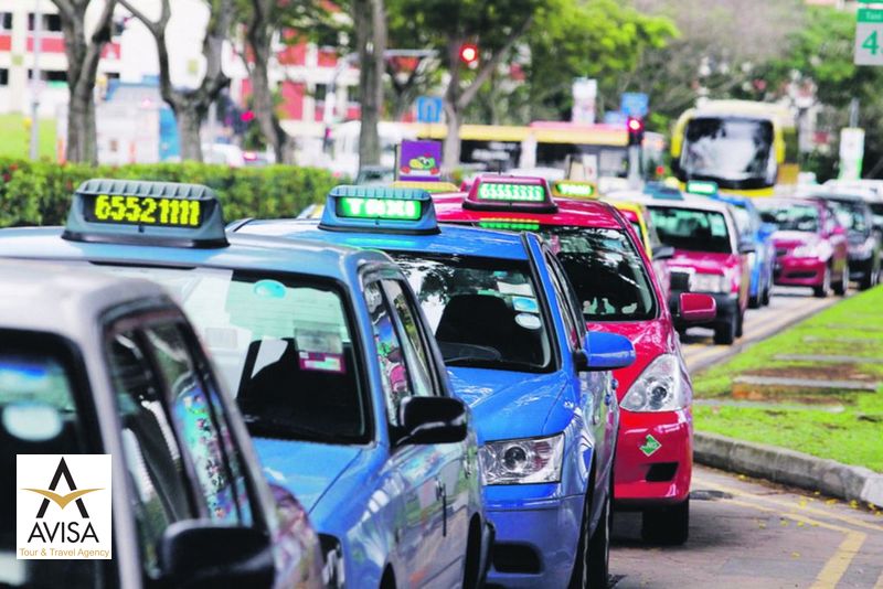 تاکسی‌های سنگاپوری مجهز به تاکسی‌متر هستند