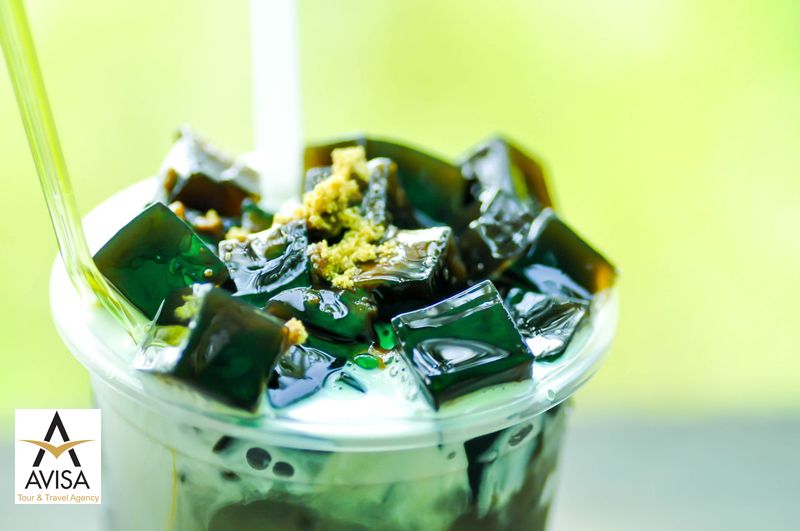 grass-jelly-with-brown-sugar