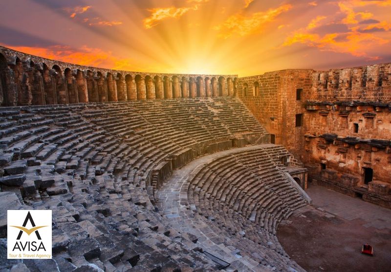 آمفی تئاتر تاریخی آسپندوس