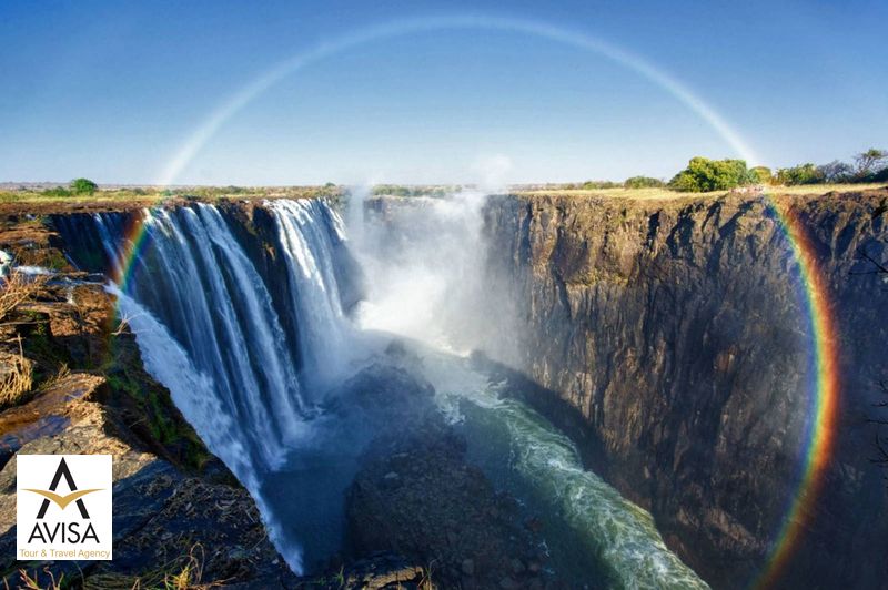 زیمبابوه زامبیا، آبشارهای ویکتوریا