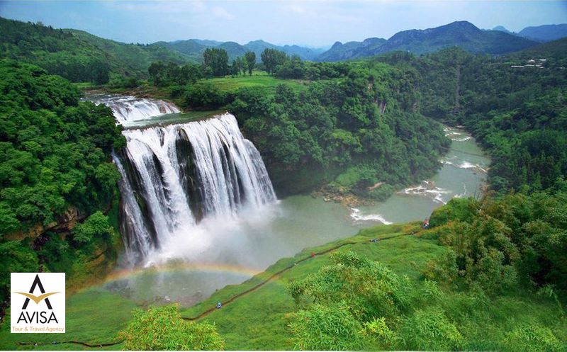 چین، آبشار هوانگشو