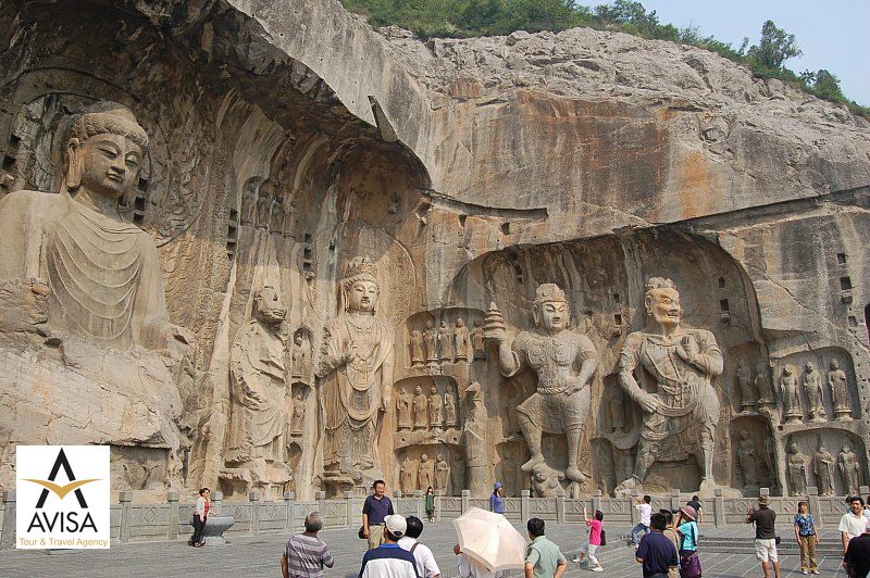چین، غارهای لونگمن