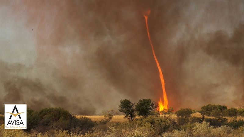 گردباد آتشین، استرالیا