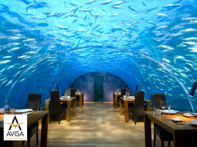  مالدیو، رستوران زیر آب ایتها