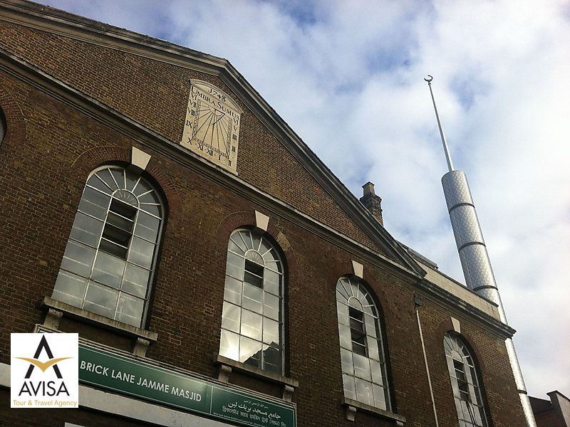 انگلستان؛ لندن، مسجد جامع Brick Lane