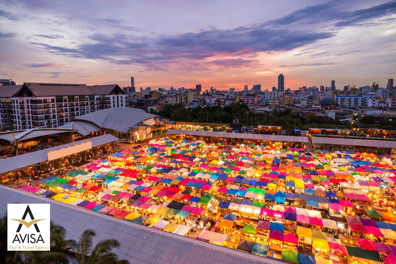 بازار آخر هفته چاتوچاک؛ بانکوک، تایلند