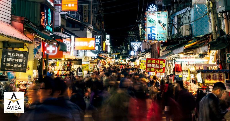 بازار شبانه شیلین؛ تایپه، تایوان