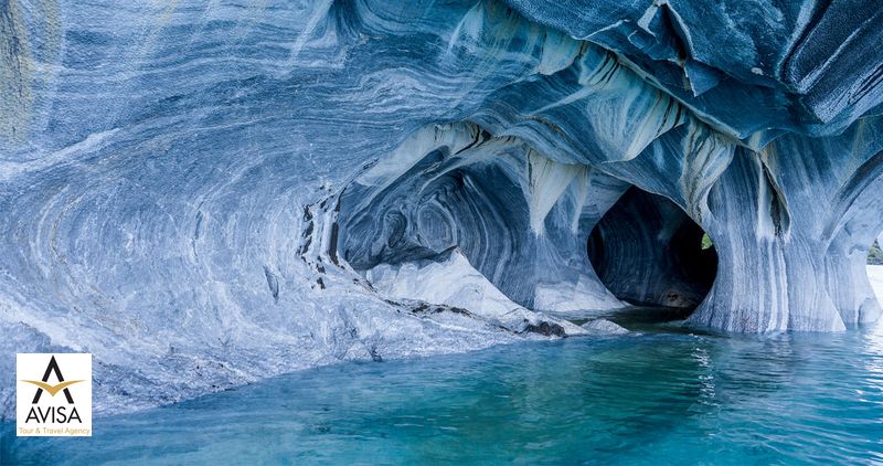 شیلی، غارهای یخی