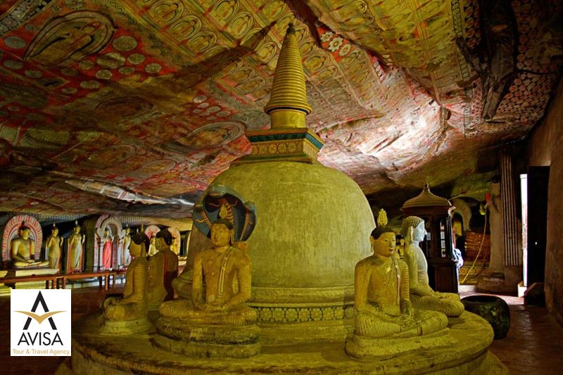 سریلانکا، غار معبد دامبولا