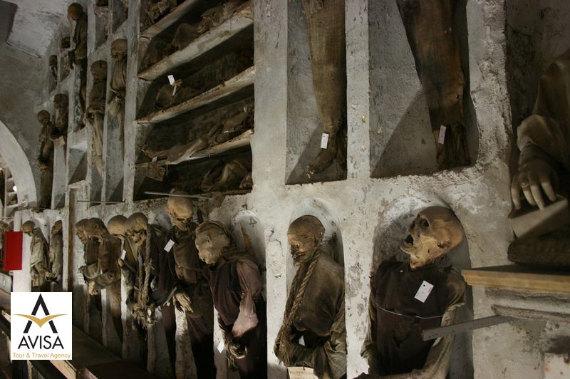 دخمه کاپوچین در پالرمو ایتالیا (Capuchin catacombs)