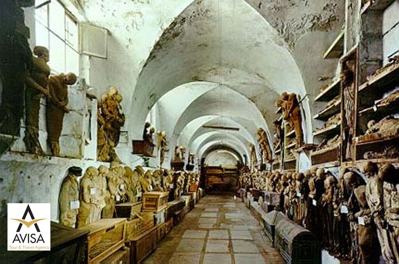 دخمه کاپوچین در پالرمو ایتالیا (Capuchin catacombs)