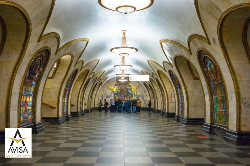 سیستم راه آهن مترو مسکو در روسیه (Metro rail system)