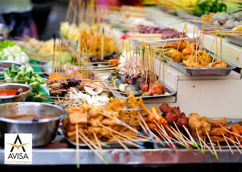 مالزی، پنانگ، خوراکی‌های لذیذ را تجربه کنید