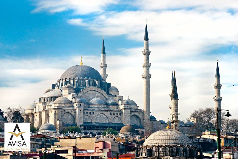 مسجد سلیمانیه در ترکیه